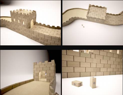 我怀疑以前可能去了个假长城瓦力棋牌游戏看完这十件作品(图6)